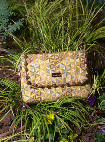 “Make a Wish $ Luxe Shoulder Bag “ Sacred Geometry Purse by Kinki Behavior