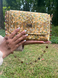 Sacred Geometry Purse “MAKE A WISH $” Shoulder Bag by KINKI BEHAVIOR