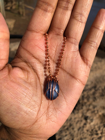 Kyanite Charm